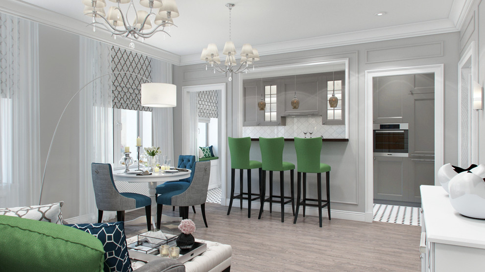 Проект квартиры наб. р.Фонтанки 97 м.кв.