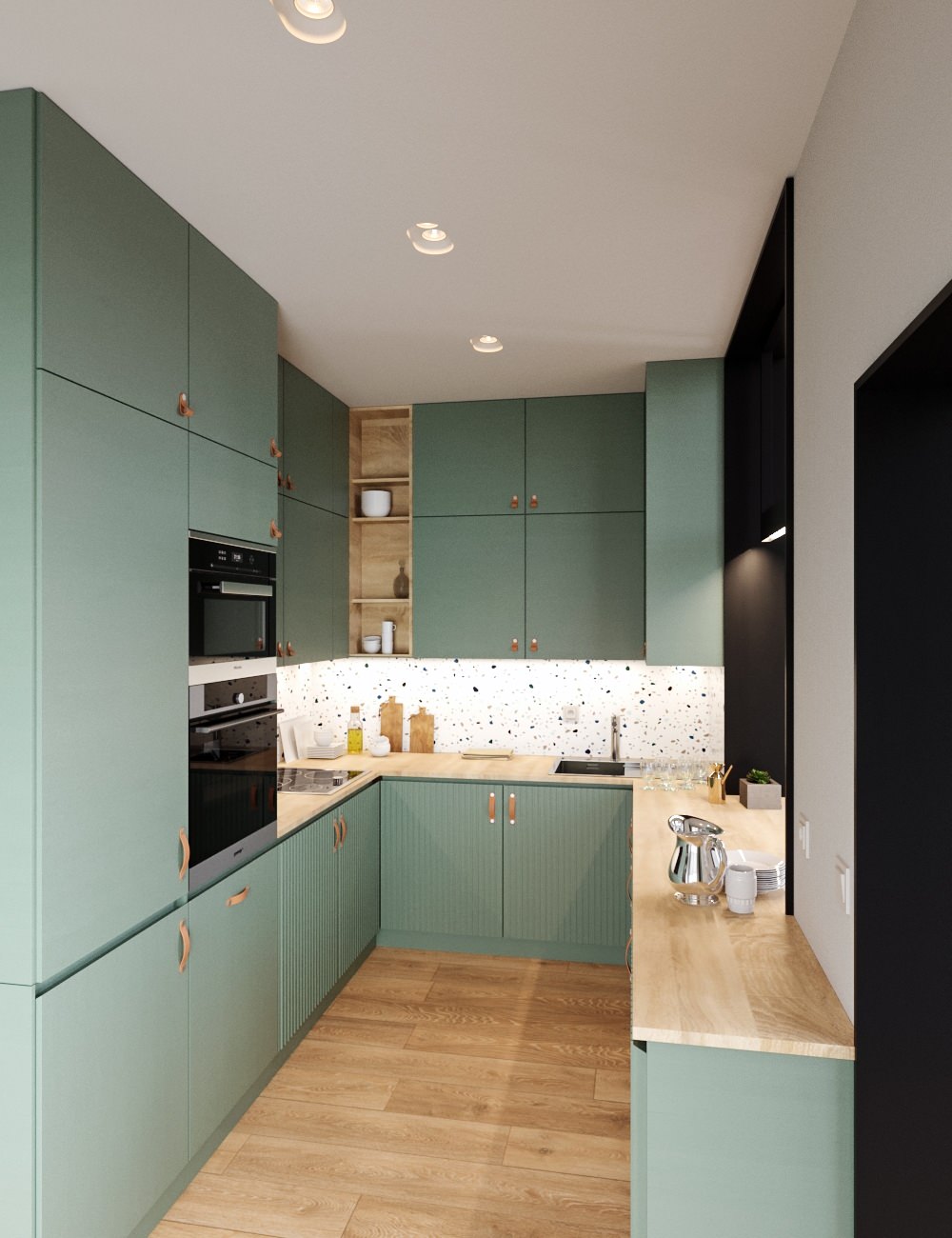 Дача Лаки Парк, кухня