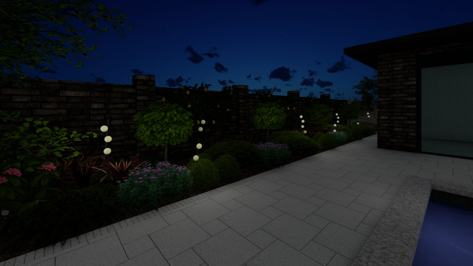 Частный сад г. Краснодар