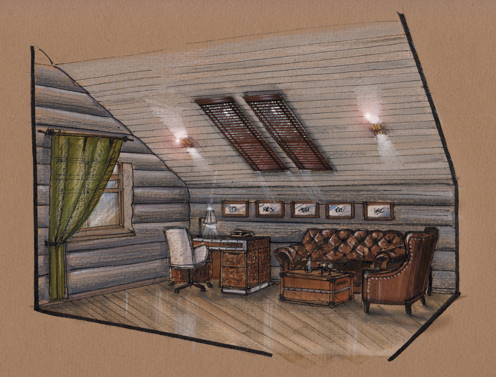 Houzz in Aprelevka, Moscow.