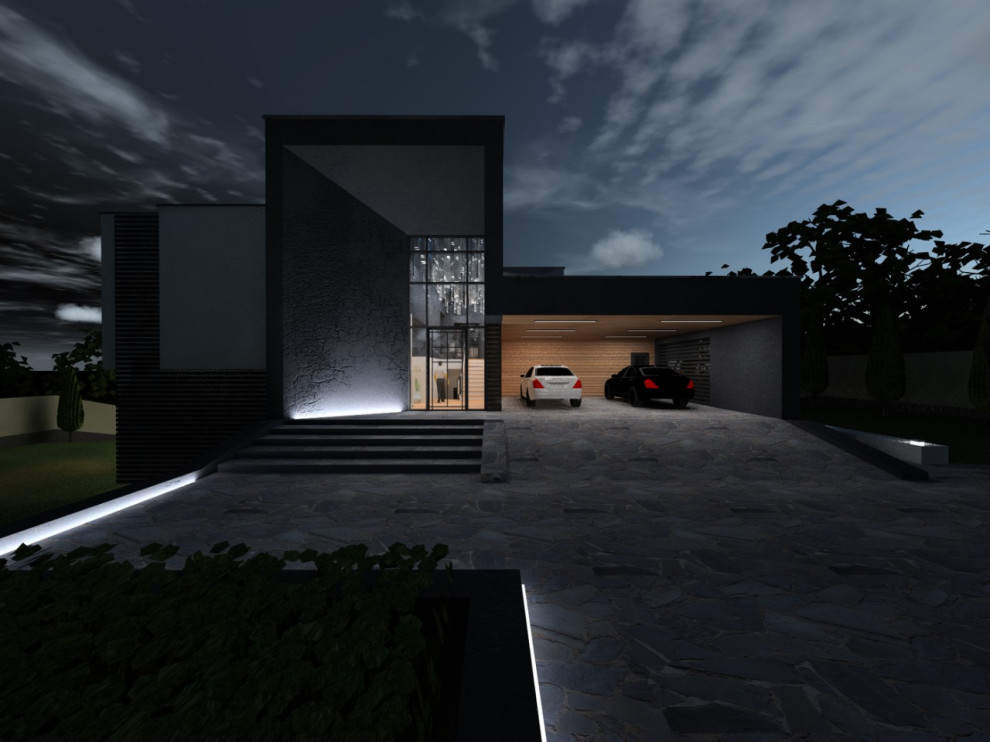 Дом на склоне