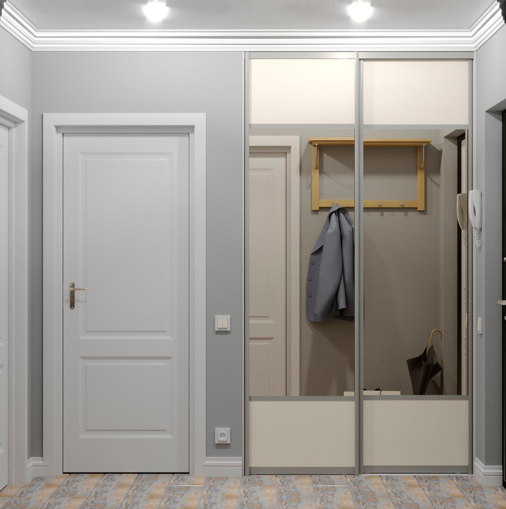 Проект однокомнатной квартиры 42м.кв