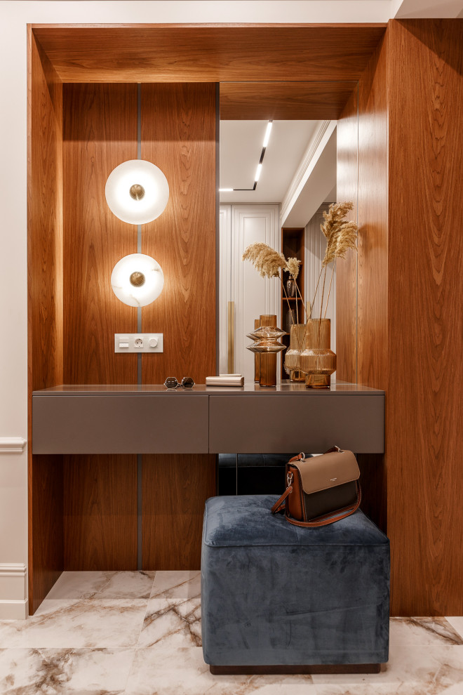 Реализованный дизайн проект квартиры в ЖК "Горный"