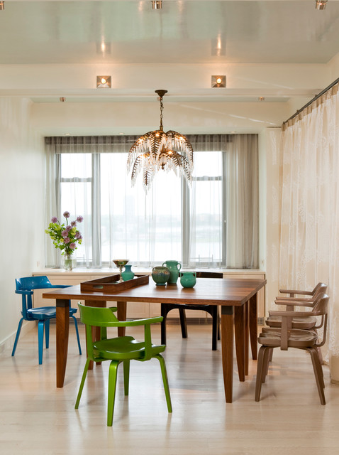 Riverside Drive super groovy masterpiece - Contemporary - Dining Room - New York - by Rusk 