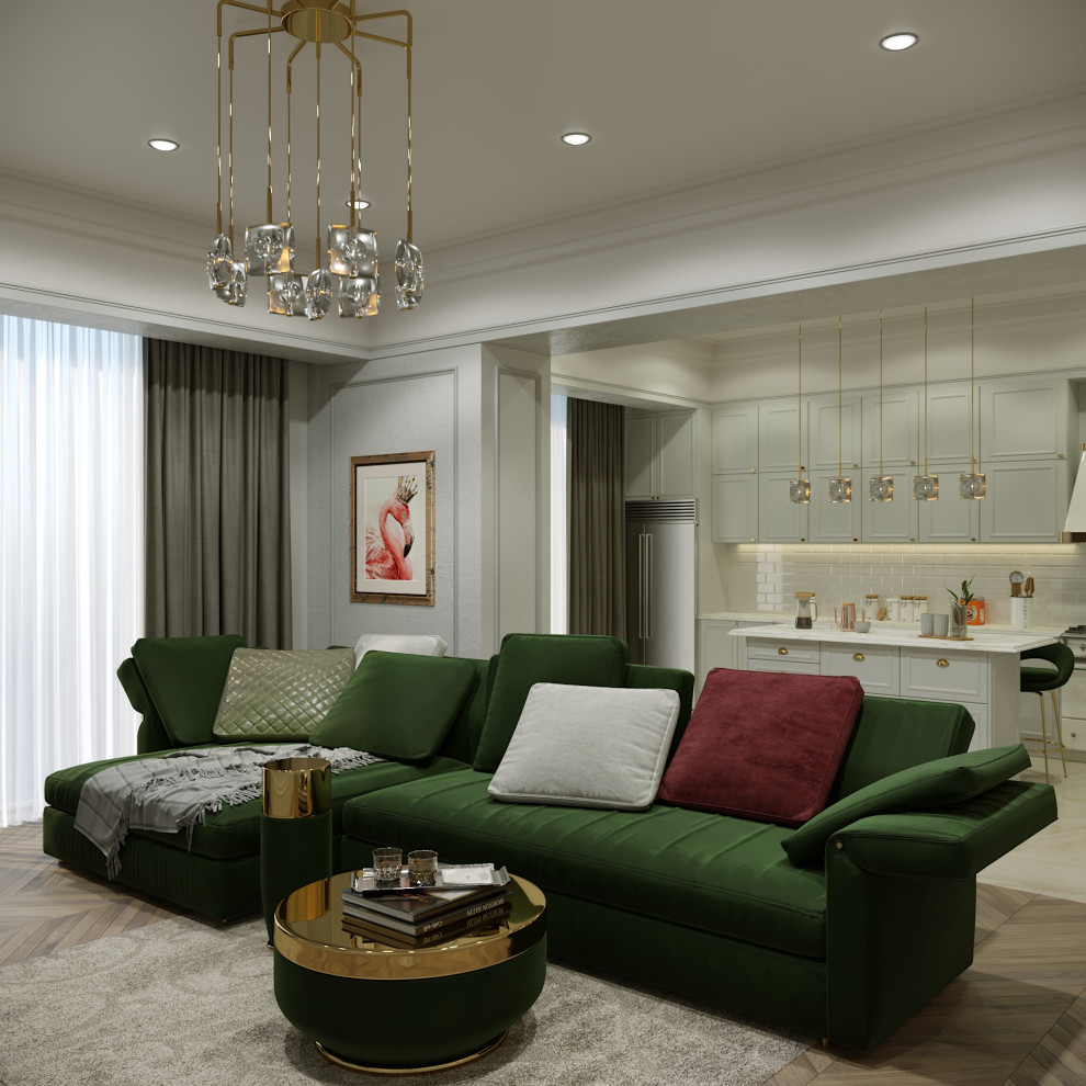 Гостиная кухня