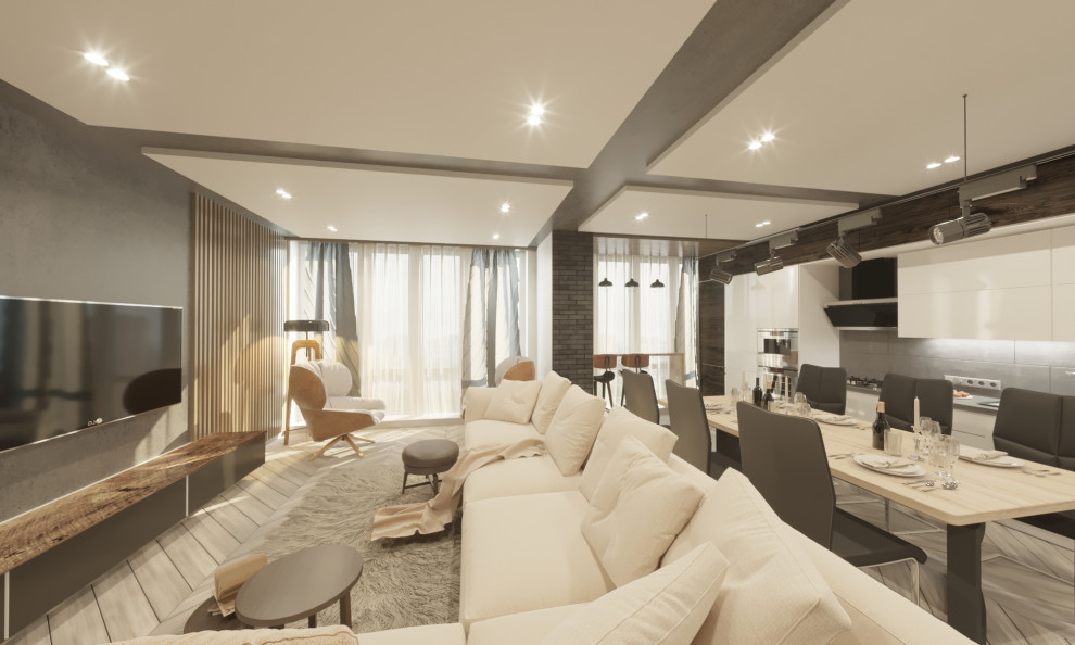 Квартира в нежных тонах