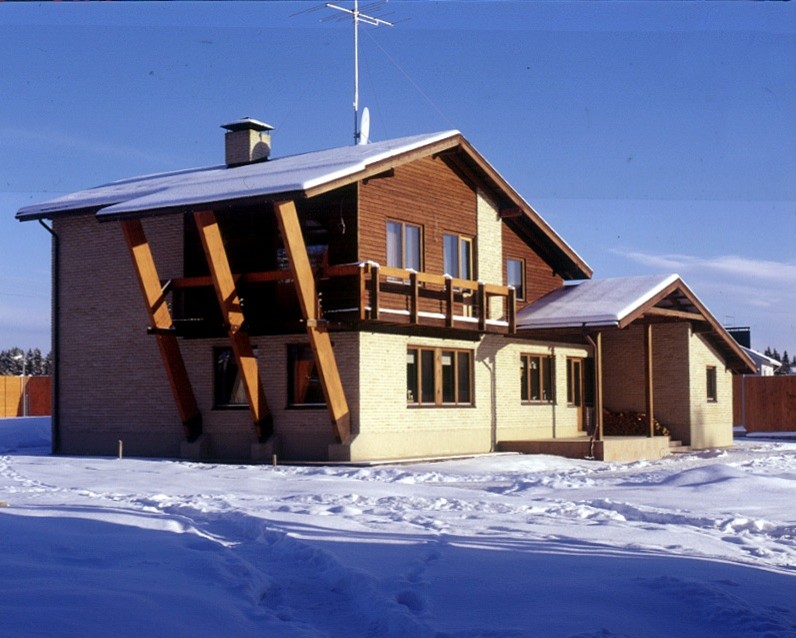 Частный особняк по индивидуальному проекту. пос. Репино. Лен. область