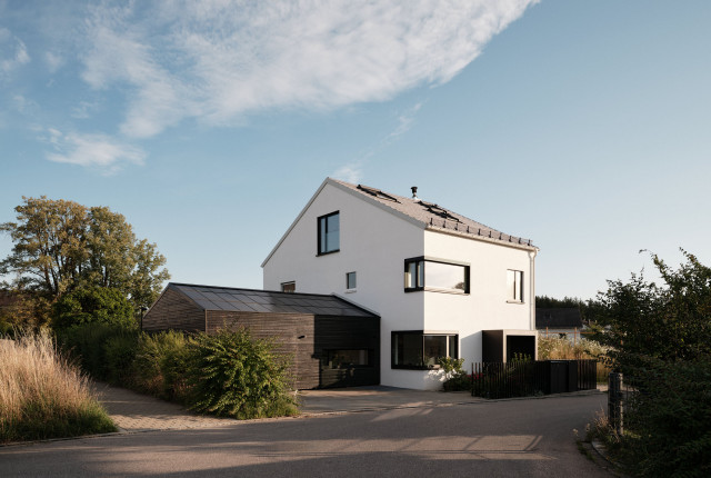 Doppelhaush&auml;lfte in Geisenbrunn trendy-hus-og-facade
