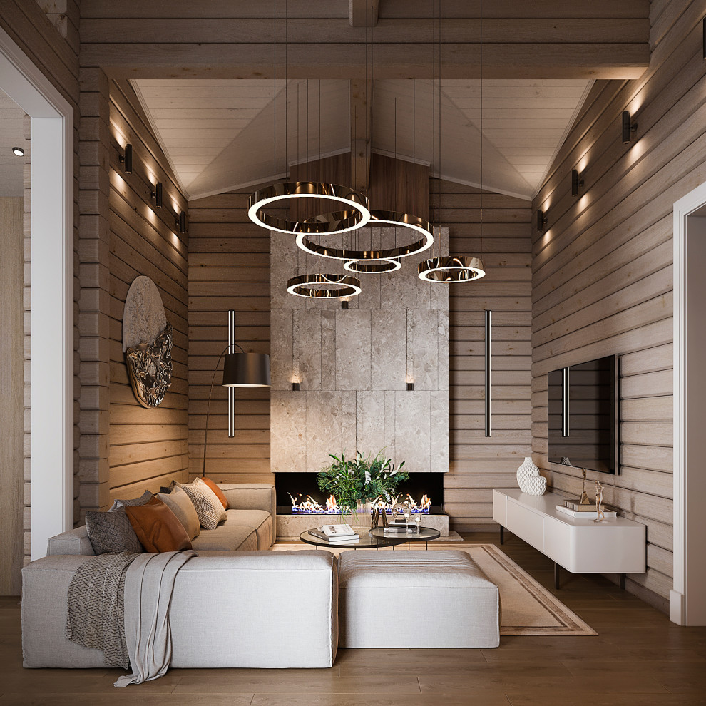 Дизайн дома  из бруса, Ильинка