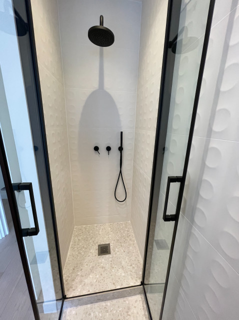 Salle de douche modern-badezimmer