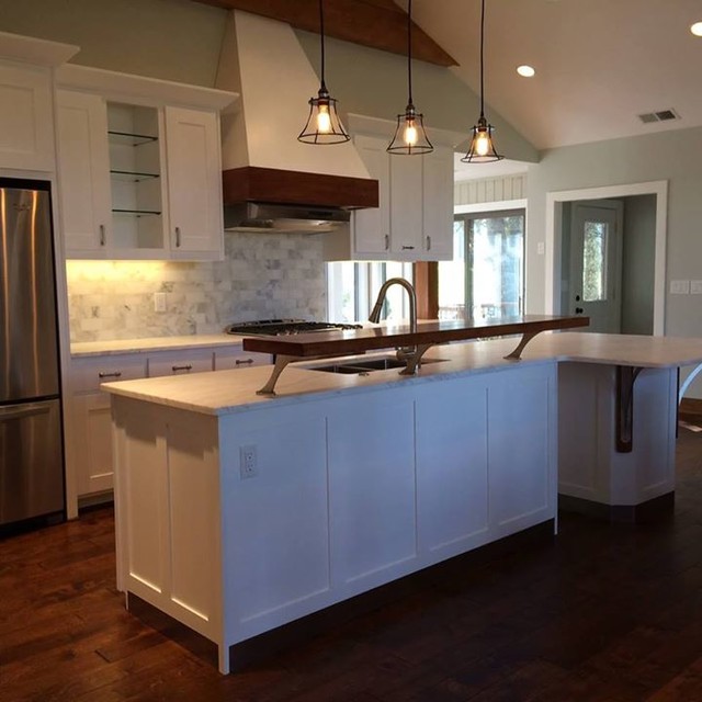Calcutta Marble Kitchen contemporary-kitchen