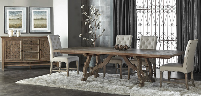 Haute 5 Piece Formal Dining Set Rustic Room Miami By Haute 5 Piece Formal Dining Set Rustic Room