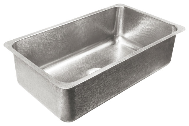 Taylor Undermount Crafted Stainless 32" Kitchen Sink, Brushed Stainless
