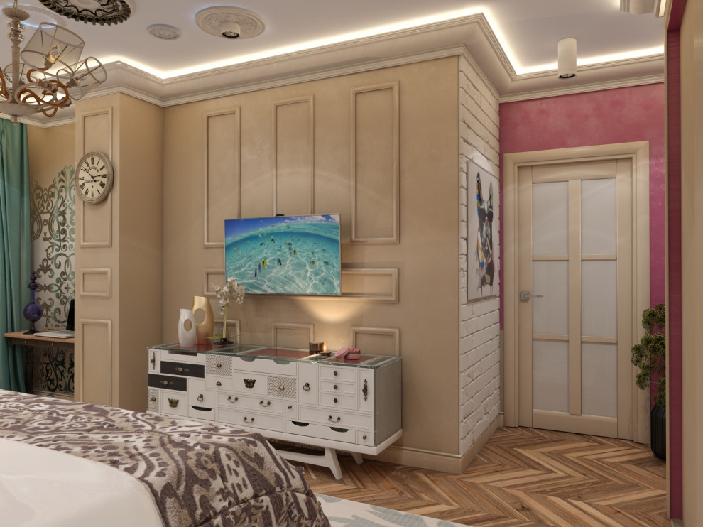 3х комнатная квартира в стиле современная классика