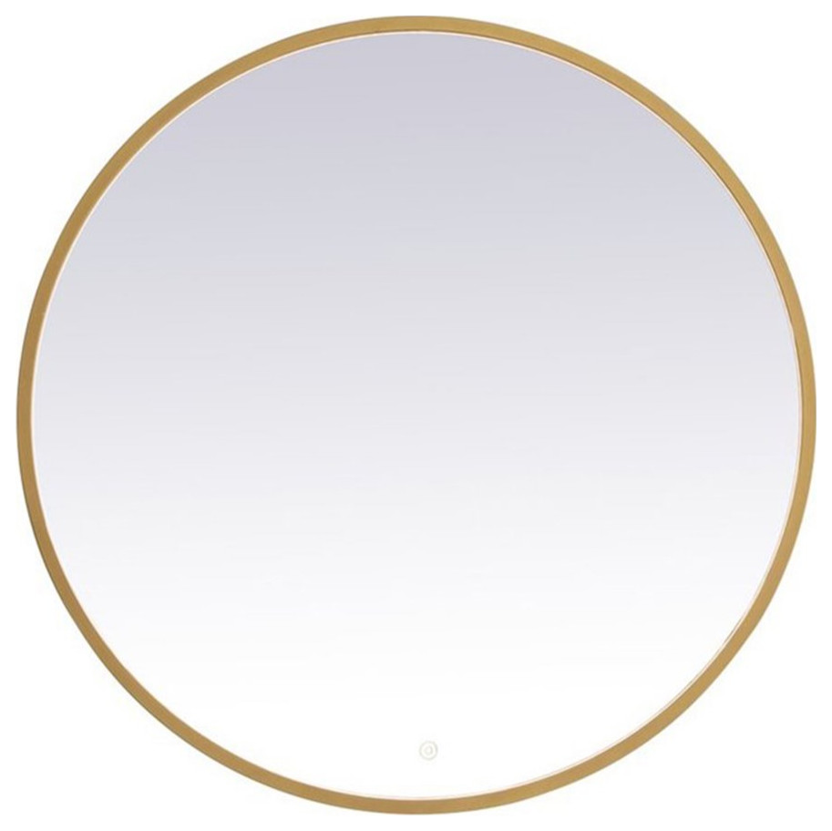Elegant Decor Pier 36" LED Mirror with Adjustable Color Temperature in