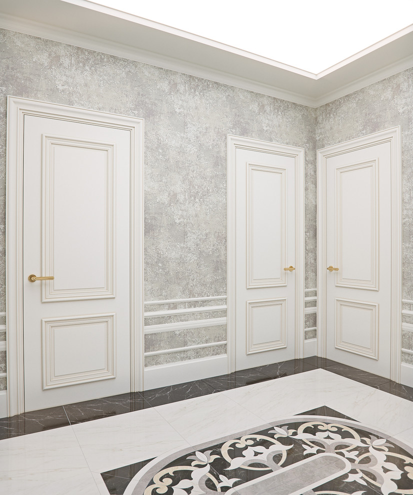 Двухэтажная квартира в стиле Яркая классика 340 м2