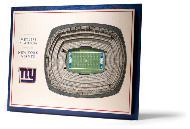 Nfl New York Giants 5 Layer Stadiumviews 3d Wall Art
