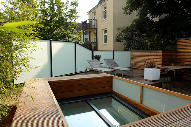 Dachterrassenlandschaft deck