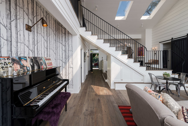 Contemporary Barn contemporain-escalier