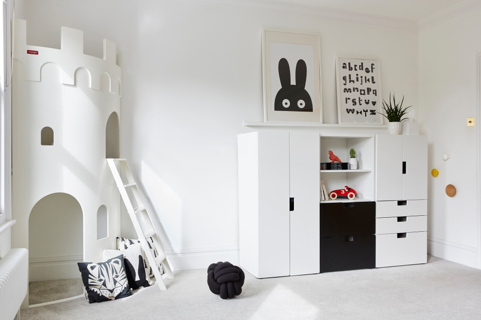 Design ideas for a modern kids' room in London.