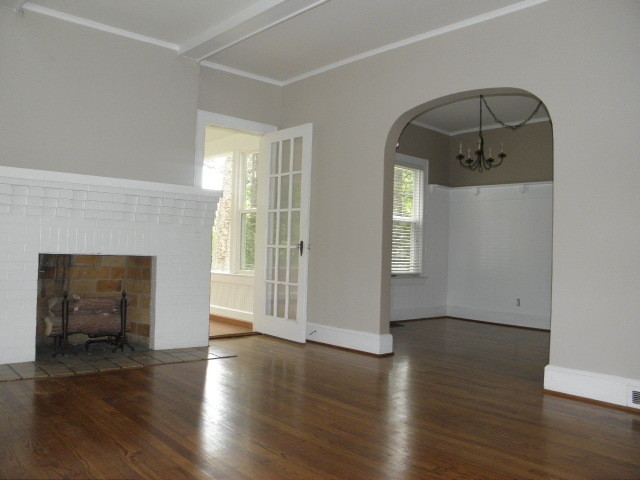 Buckhead 1930s English Cottage Renovation Traditional Living