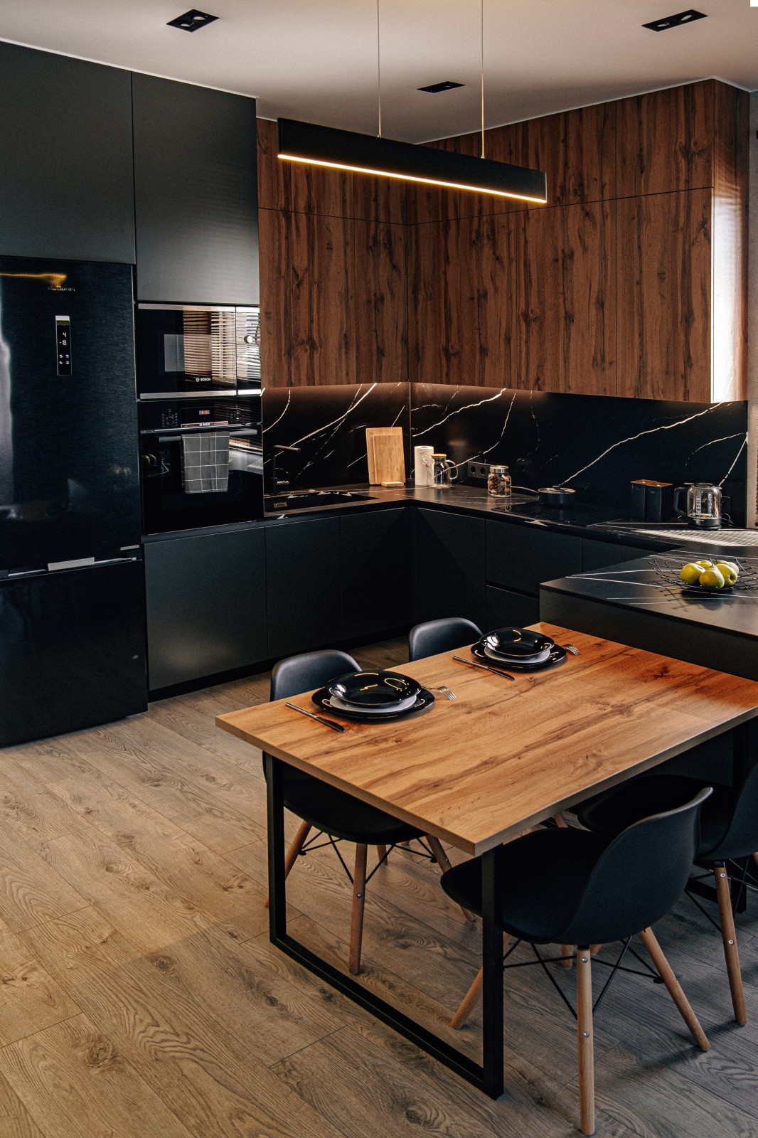 Реализованный дизайн-проект, ЖК "Отражение"