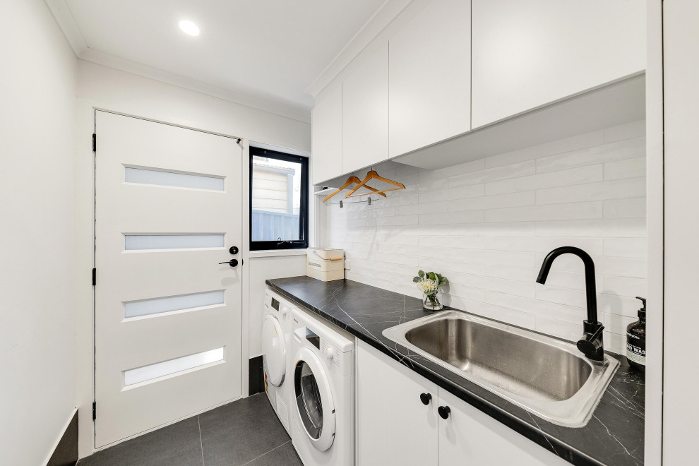 little ray of sunshine - Contemporary - Laundry Room - Canberra ...