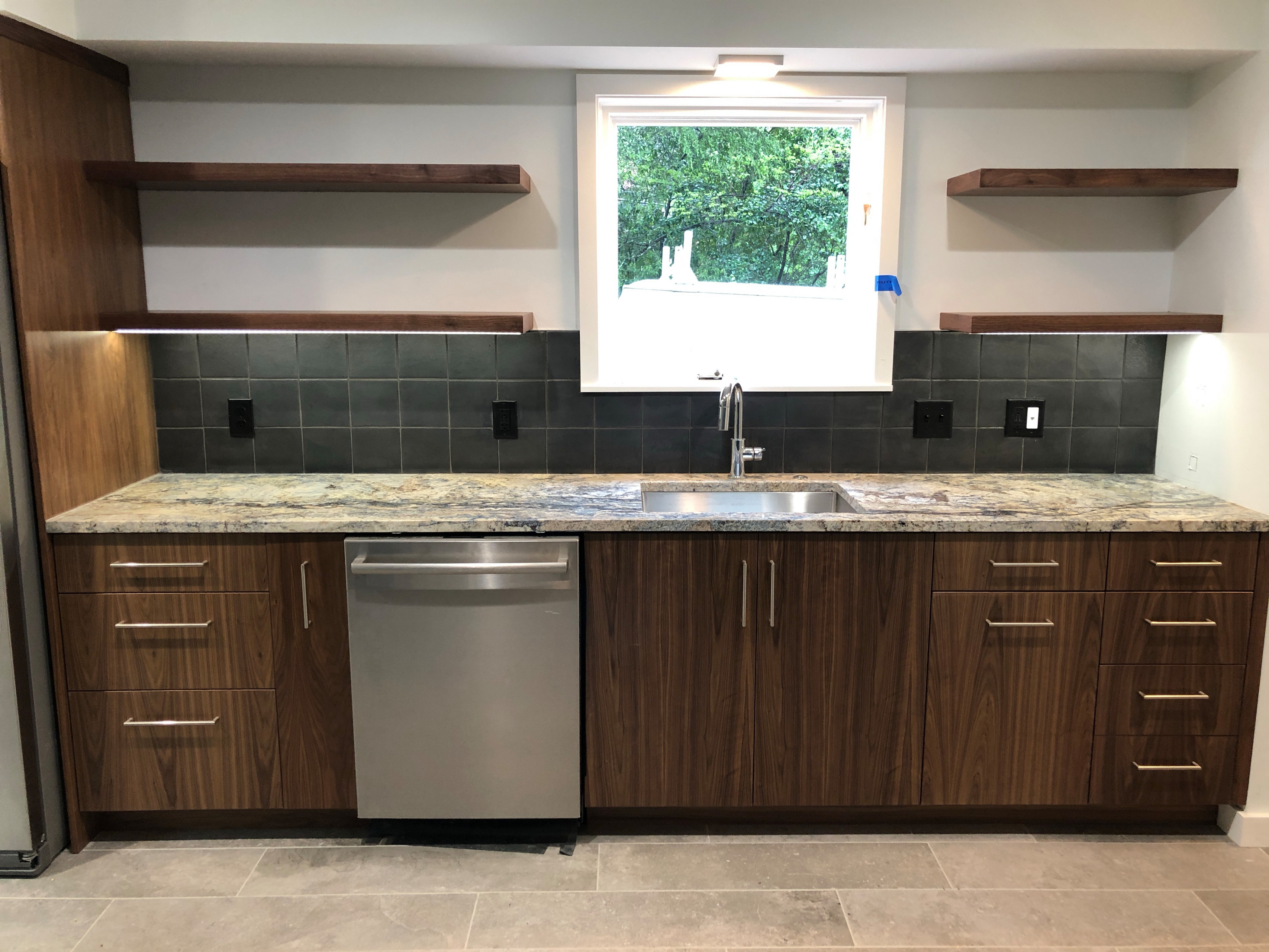Walnut Kitchenette