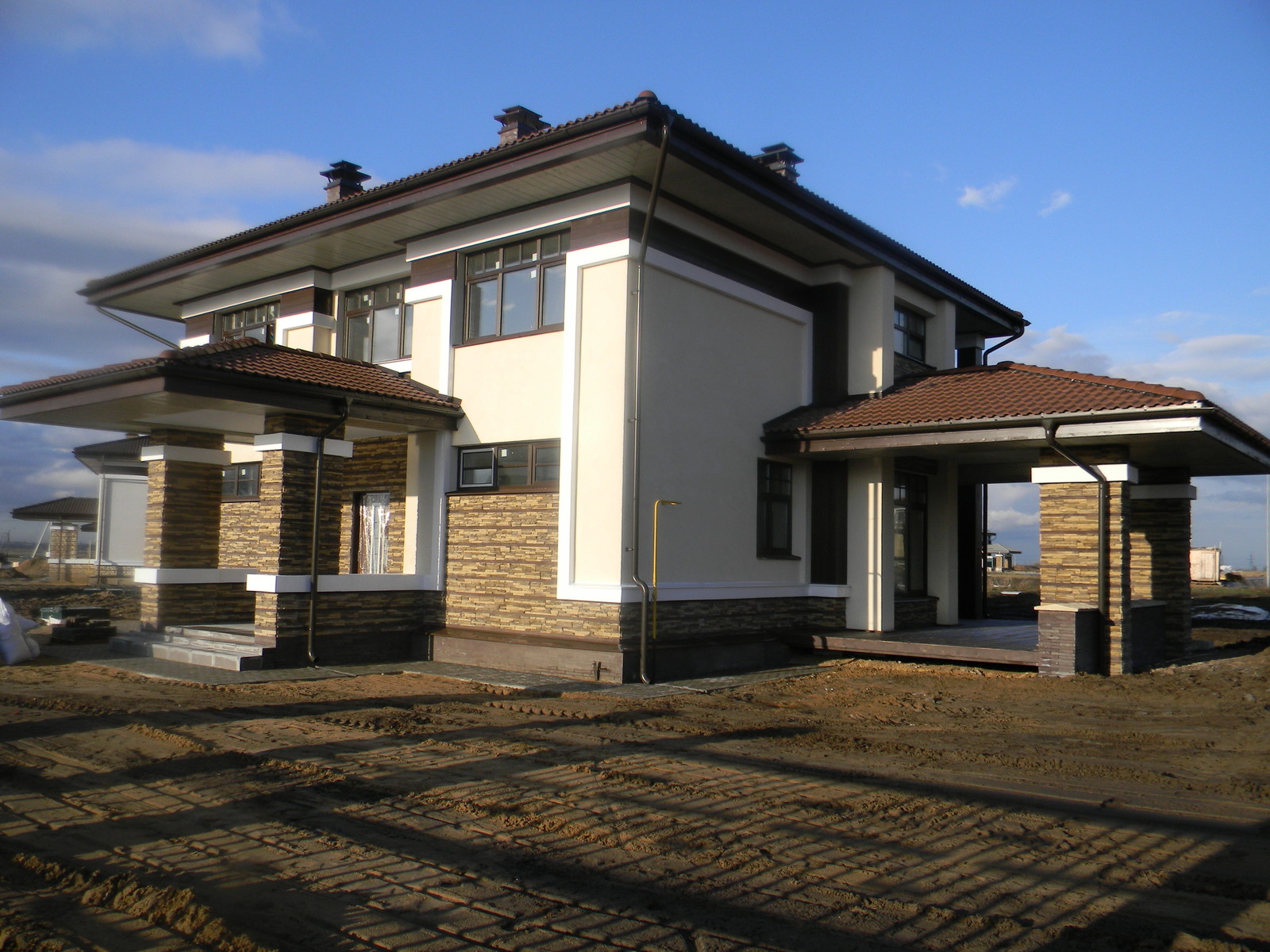 Строительство коттеджа