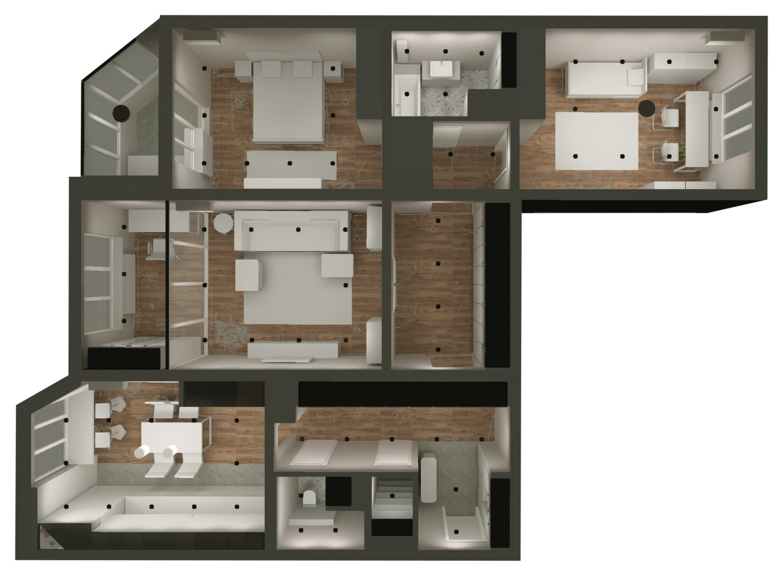 ЖК Прибрежный, Красногорск, 130 кв.м.