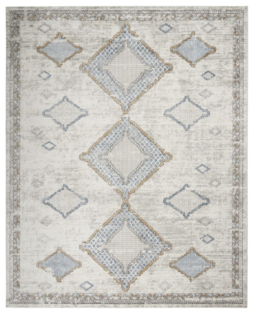 Nourison Quarry Area Rug, 5'3"x7'3" Southwestern Area Rugs by