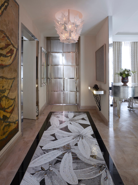 Villa Sa&iuml;d modern-eingang