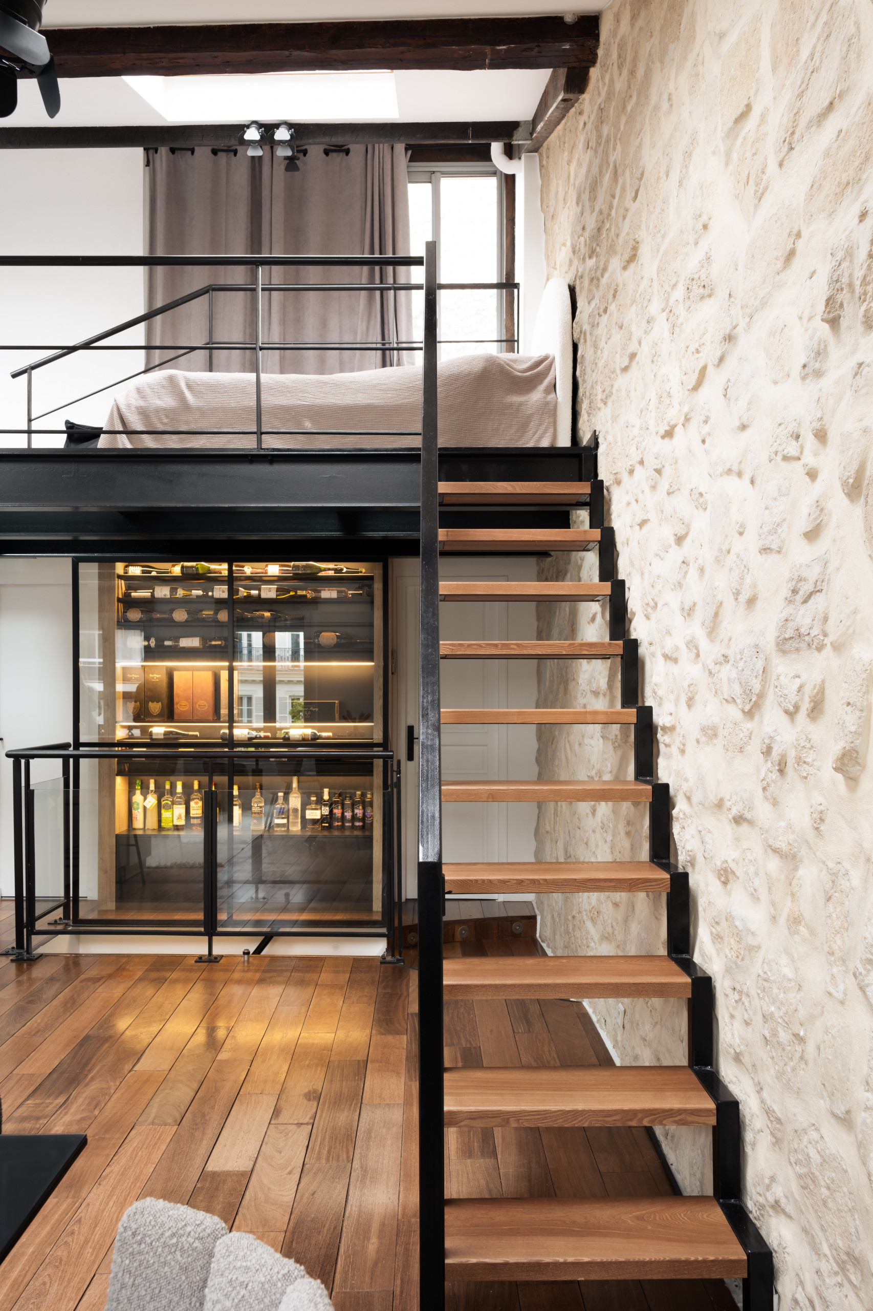 Ternes - Rénovation d'un loft en plein coeur de Paris