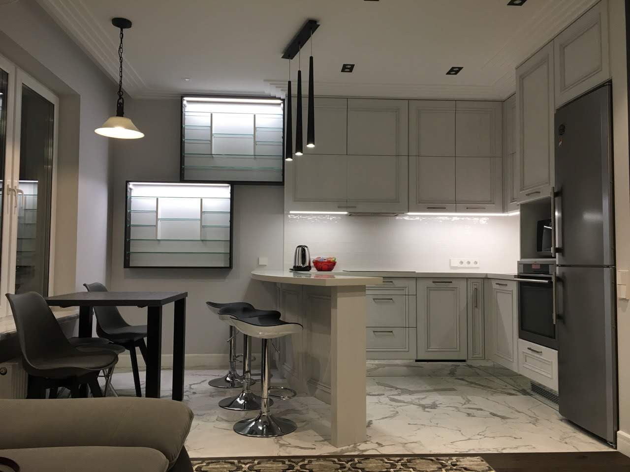 Квартиры и офисы.