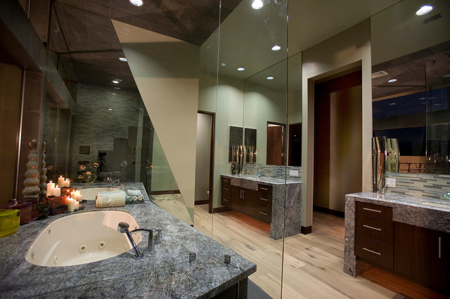 Modern Mansion Master Bathroom Modern Badezimmer Los