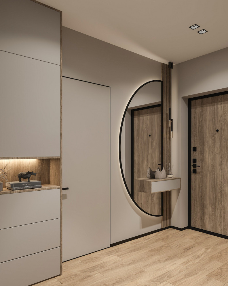 Интерьер прихожей в современном стиле , г. Березовский