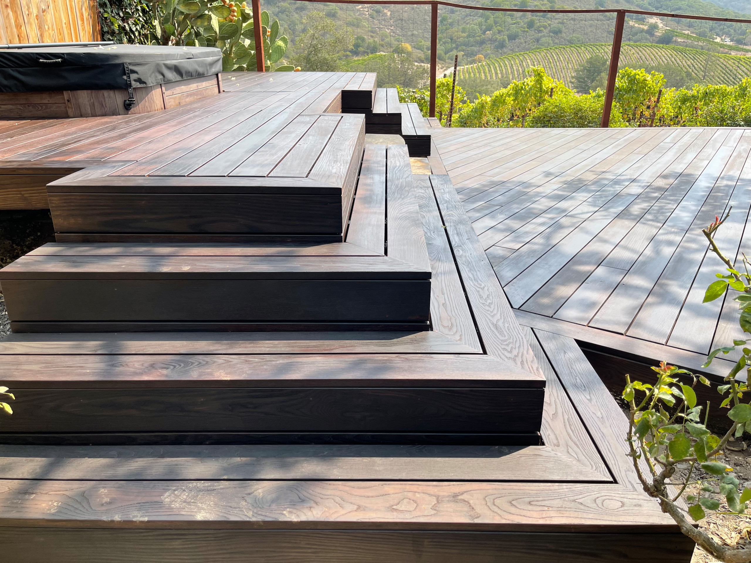 Deck steps