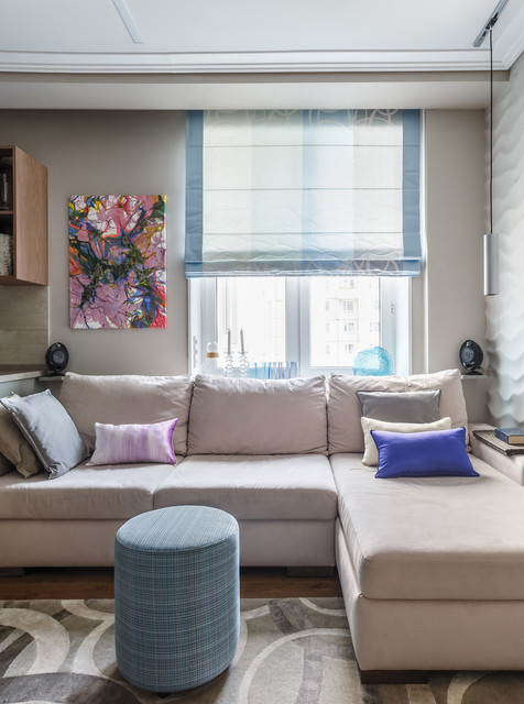 Тихое озеро scandinavian-living-room