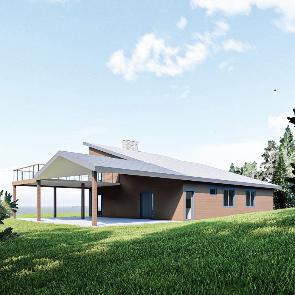 Modern Lakefront Oasis