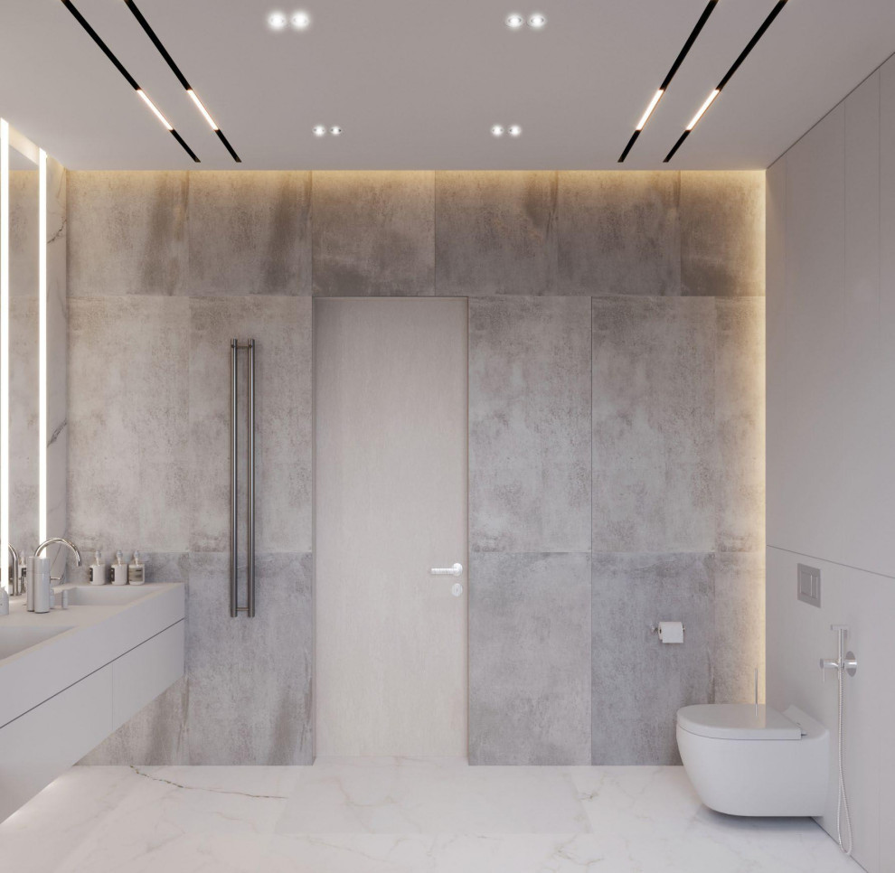 Просторный дом в светлых оттенках