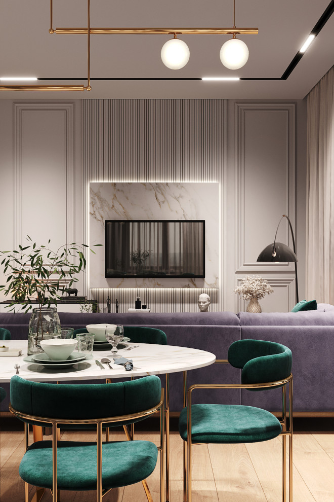 Квартира в стиле неоклассика