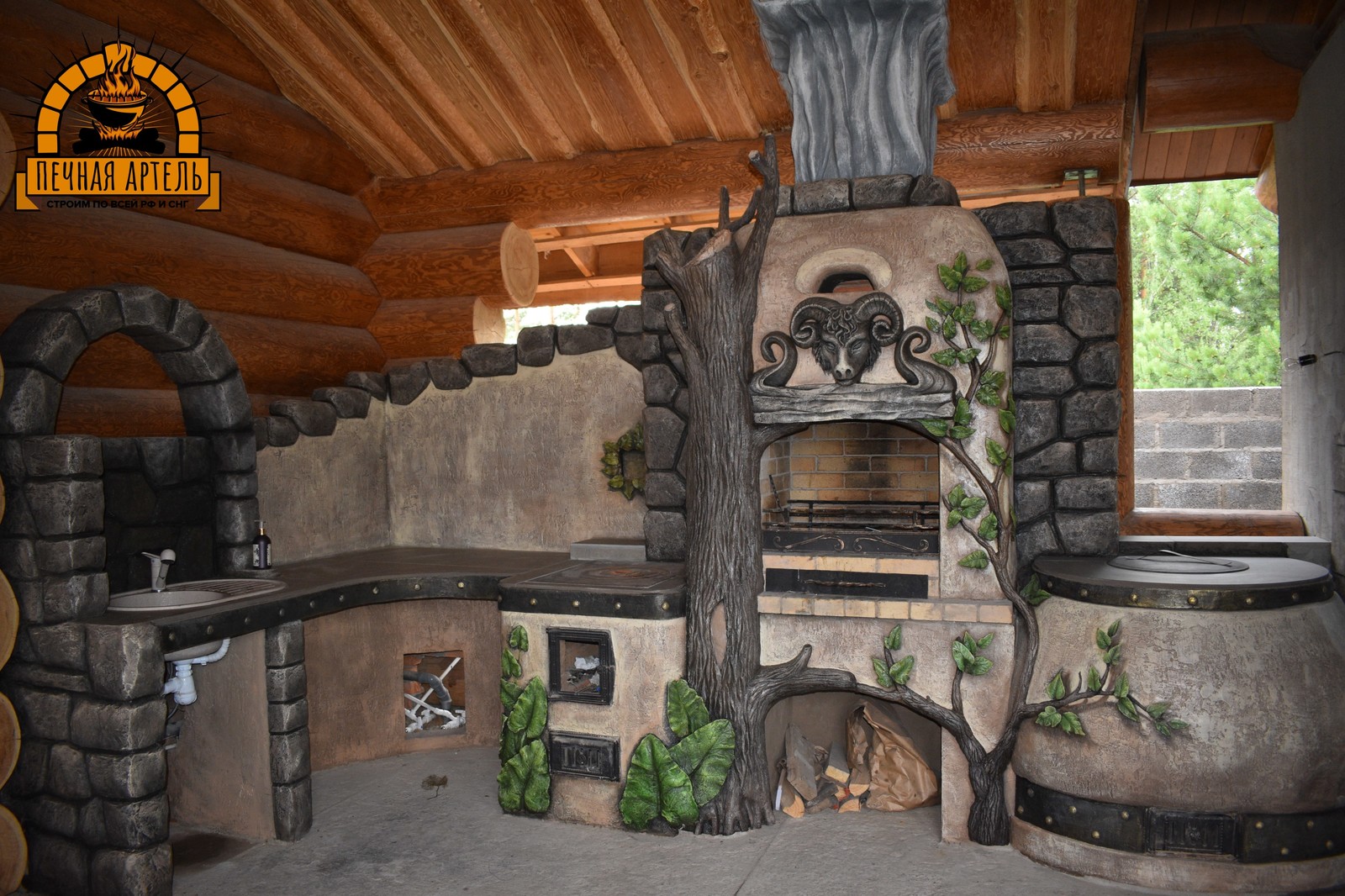 Барбекю комплекс "Лукоморье"