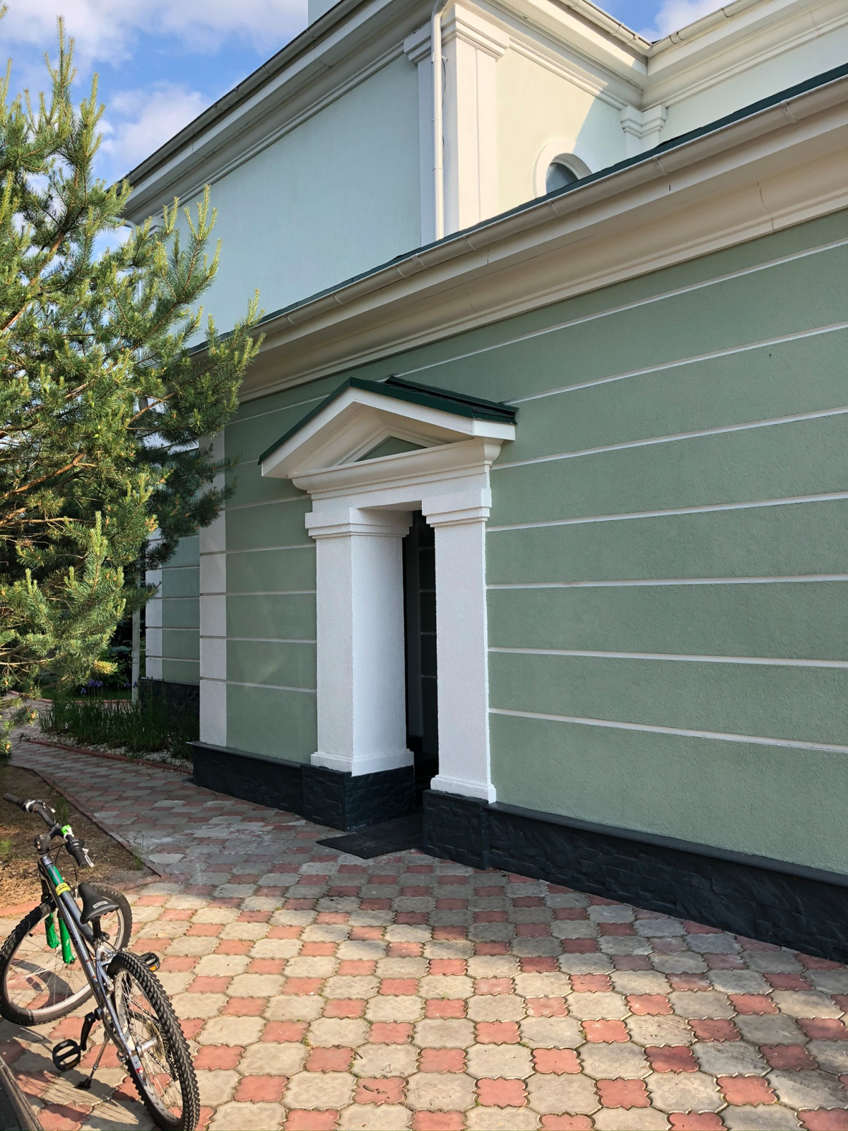 Дом после реконструкции в кп "Новый мир"