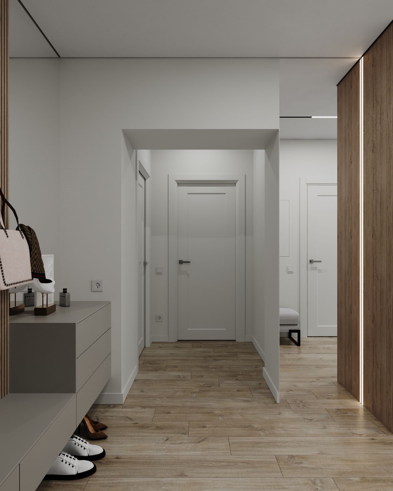 Дизайн проект квартиры 160м