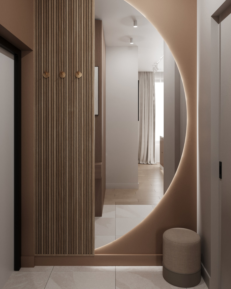 Завершённый дизайн-проект 3-комнатной квартиры в ЖК Nagatino i-Land