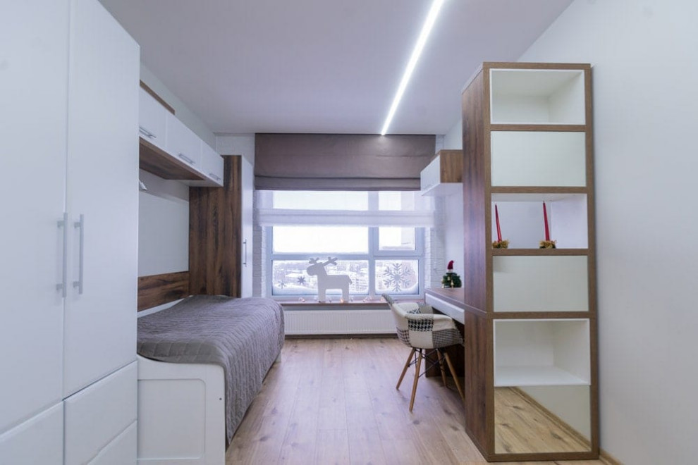 Дизайнерский ремонт трехкомнатной квартиры 90м2