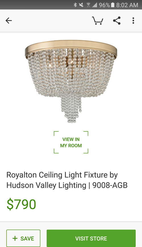Master Bedroom Light Fixture