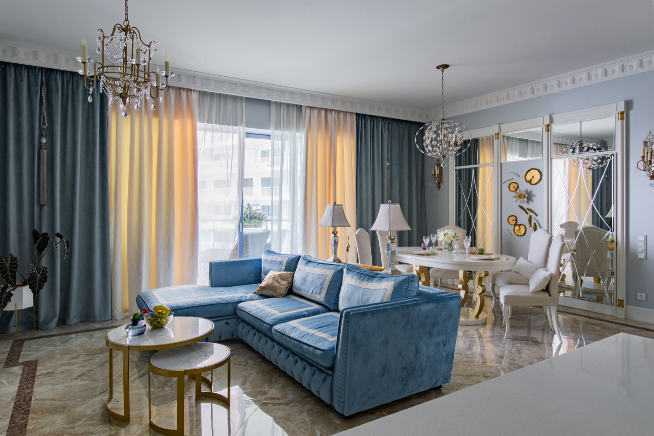 Гостиная ЖК Королевский Парк