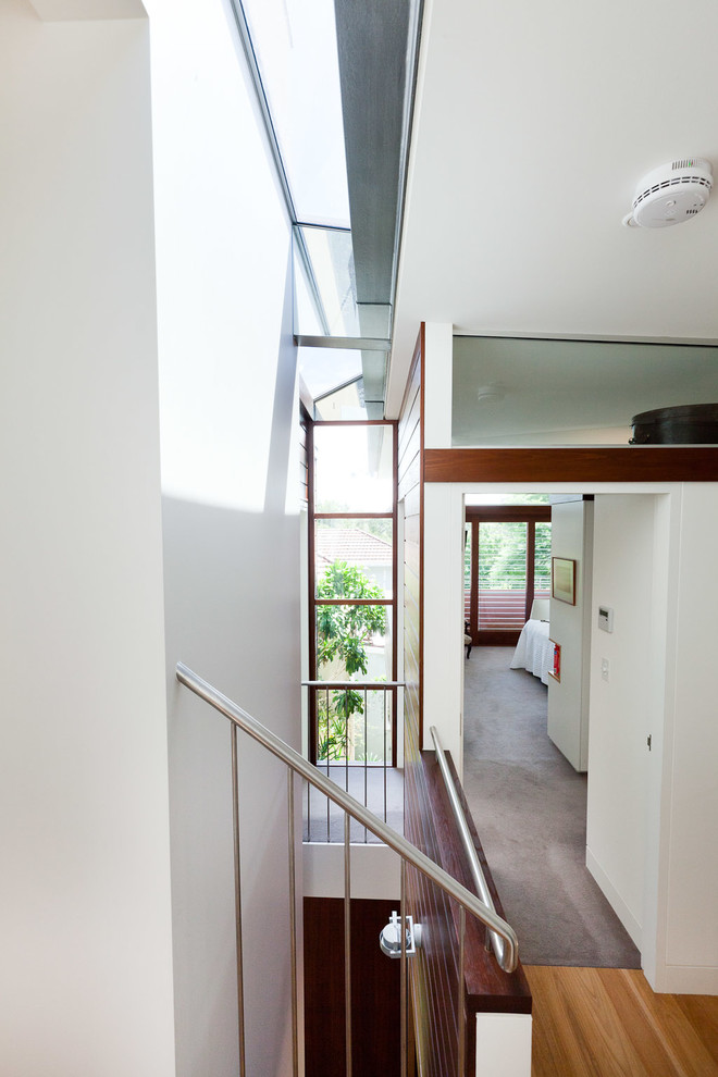 Contemporary staircase in Sydney.