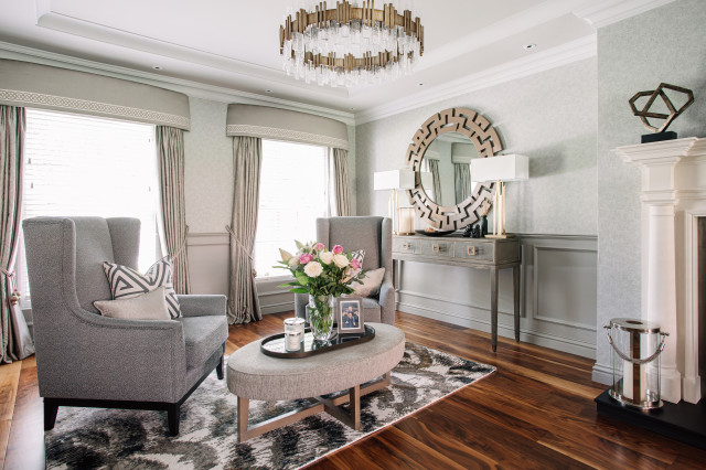 Formal Sitting Room, Belfast trendy-dagligstue
